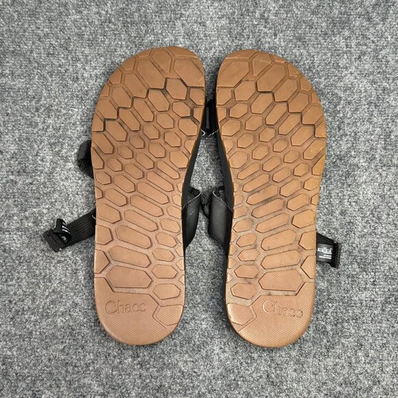 Chaco Lowdown Slide Sandals Mens Size 15 Black Athletic Recovery Beach Flip Flop